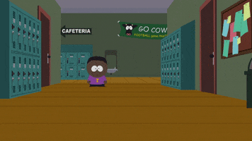 token black school GIF by South Park