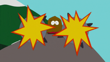 eric cartman boom GIF by South Park 