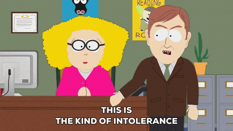 intolerance