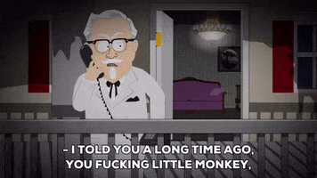 colonel sanders kfc GIF by South Park 