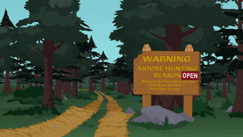 sign warning GIF by South Park 