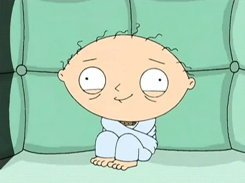 tired stewie griffin GIF by Family Guy