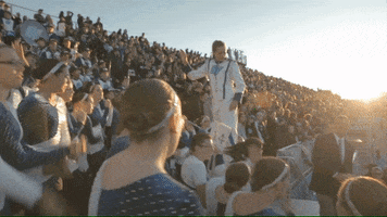 football dancing GIF by Grand Valley State University