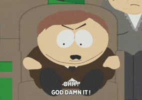 god damn it eric cartman GIF by South Park 