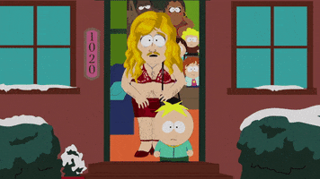 cross-dressing butters stotch GIF by South Park 