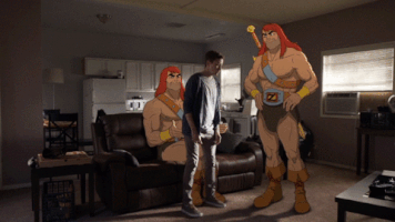 prank fart GIF by Son of Zorn