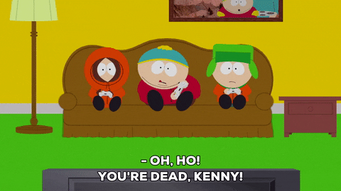 Eric Cartman Killed Kenny GIF by South Park - Find & Share on GIPHY