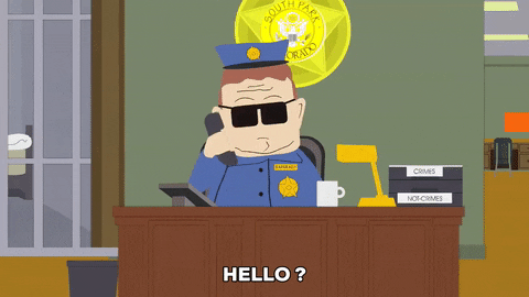 Police Station Officer Barbrady GIFs - Get the best GIF on GIPHY