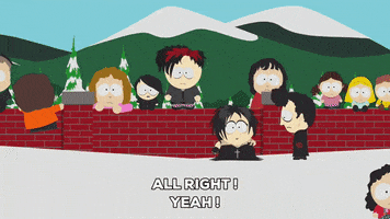walking speaking GIF by South Park 