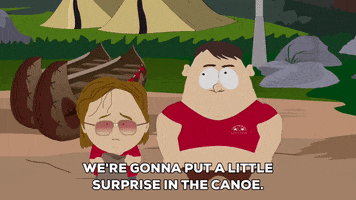 nathan canoe GIF by South Park 