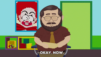 poster speaking GIF by South Park 