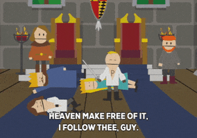drama shakespeare GIF by South Park 