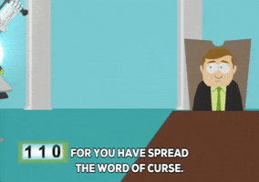 scared attacking business man GIF by South Park 