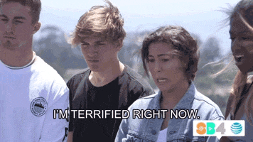 scared at&t GIF by @SummerBreak