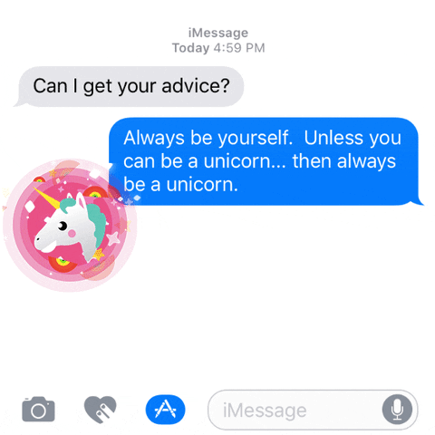 cinderlystyle emoji stickers unicorn ios10 GIF