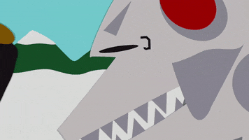 snow robot GIF by South Park 