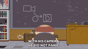 eric cartman camera GIF by South Park 