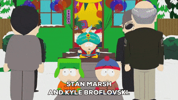 shut up and go stan marsh GIF by South Park 