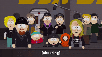 eric cartman celebration GIF by South Park 