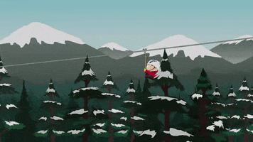 eric cartman forest GIF by South Park 