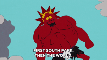 clouds devil GIF by South Park