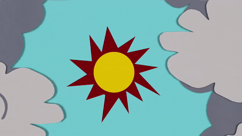 Grey Skies Sunshine GIF by South Park  - Find & Share on GIPHY
