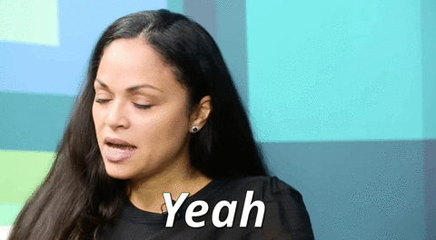 Karen Olivo Yes GIF - Find & Share on GIPHY