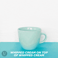 hungry whipped cream GIF by U by Kotex Brand