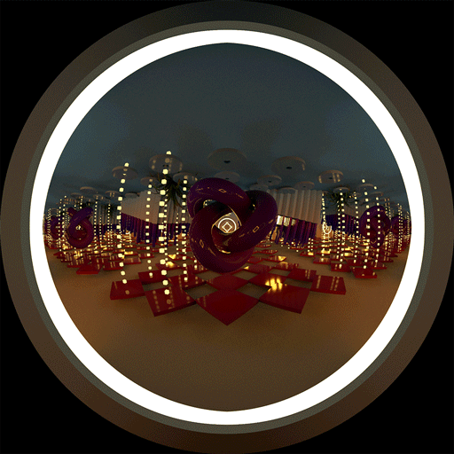 fredtretout vr infinite room living GIF