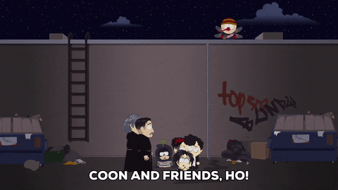 coon and friends