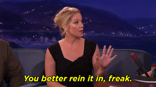 Christina Applegate Stop GIF by Team Coco - Find & Share on GIPHY