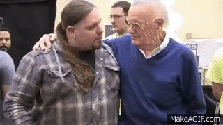 stan lee marvel GIF by Brimstone (The Grindhouse Radio, Hound Comics)