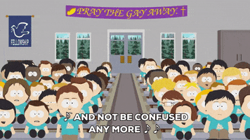 chanting talking GIF by South Park 