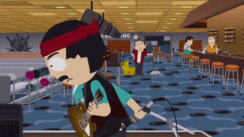 rock hippie GIF by South Park 
