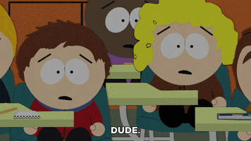 clyde donavan speaking GIF by South Park 