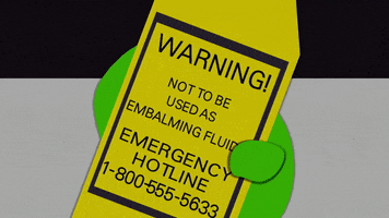 sign warning GIF by South Park 