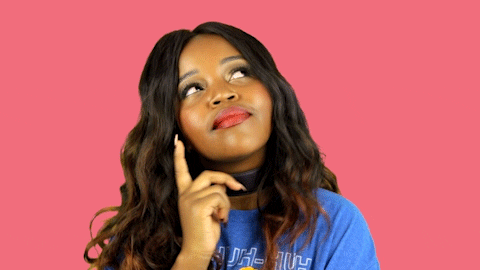Pondering Which One GIF by Tkay Maidza - Find & Share on GIPHY