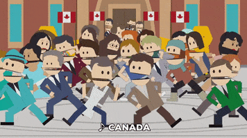 Happy Blame Canada GIF by South Park