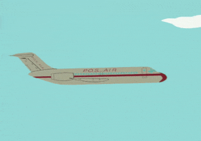 sky plane GIF by South Park 