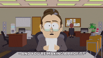 butters receptionist GIF by South Park 