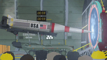 rocket launch GIF by South Park 