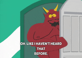 frustrated satan GIF by South Park
