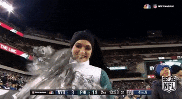Excited Philadelphia Eagles GIF by NFL