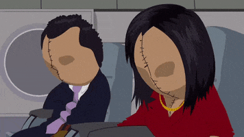 dead people plane GIF by South Park 