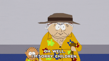 grandpa whatever GIF by South Park 