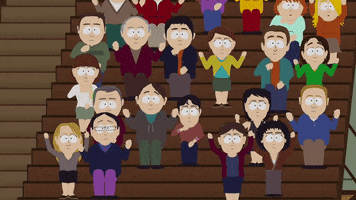 people shouting GIF by South Park 
