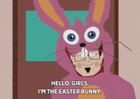easter bunny GIF by South Park 