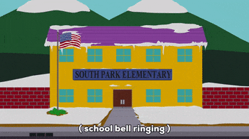 bell ringing day GIF by South Park 