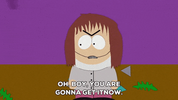 shelly marsh fighting GIF by South Park 
