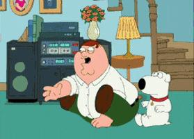 scooting peter griffin GIF by Family Guy